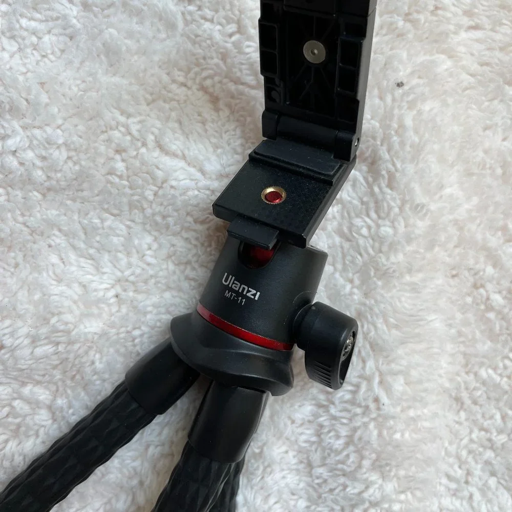 Ulanzi Phone/Camera Tripod with Holder & Cold Shoe Mount